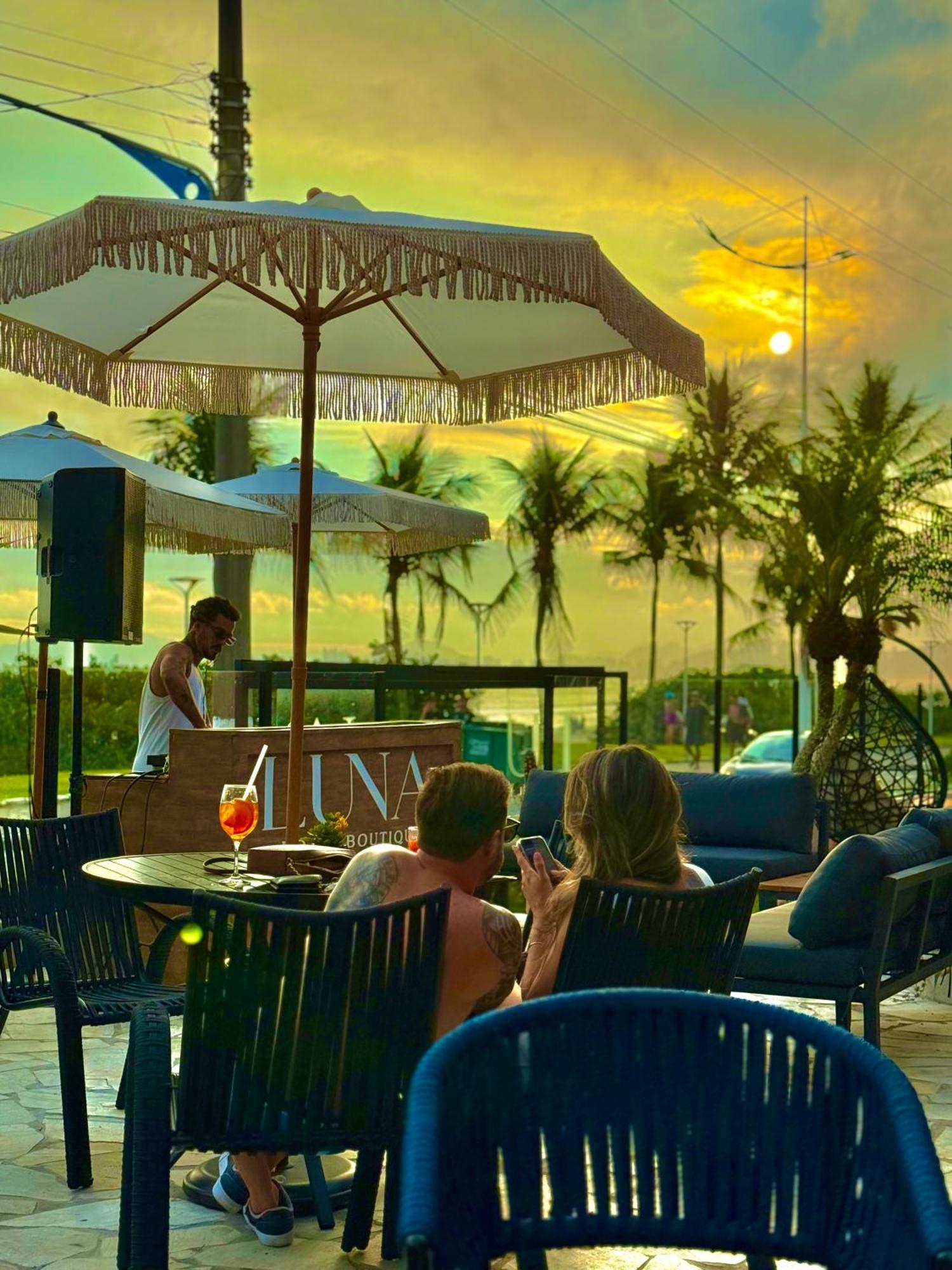 Luna Hotel Boutique - Frente A Praia Guarujá Dış mekan fotoğraf